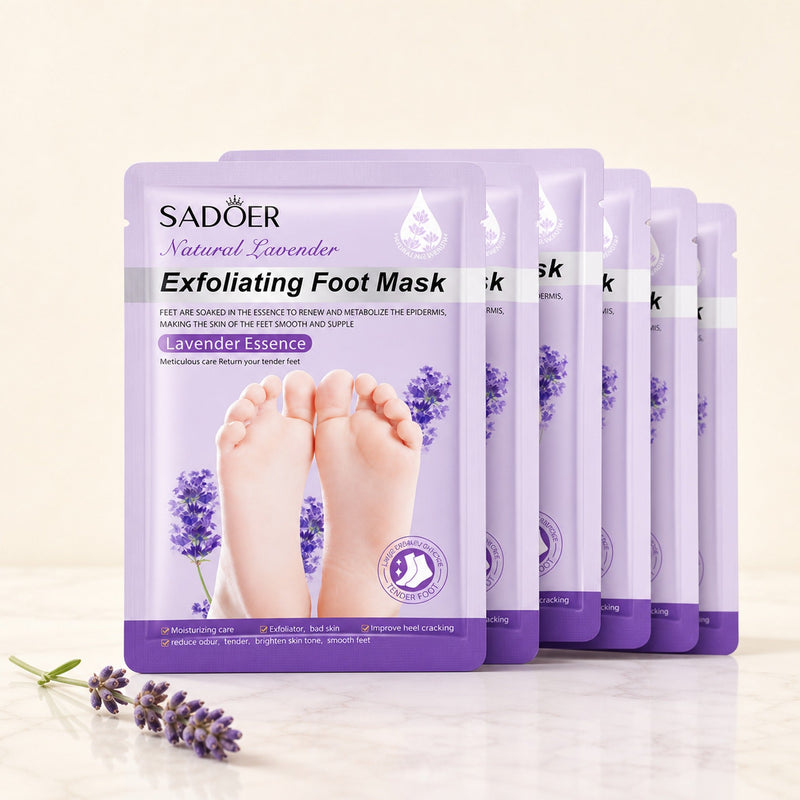 Beautiful Feet – Lavender Exfoliating Foot Masks