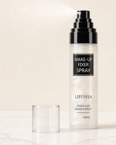 Dew Veil open with atomizer and fine mist