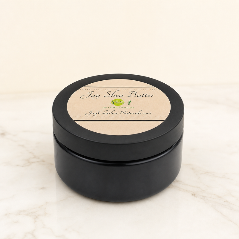 Manna whipped shea body butter jar — neutral studio hero