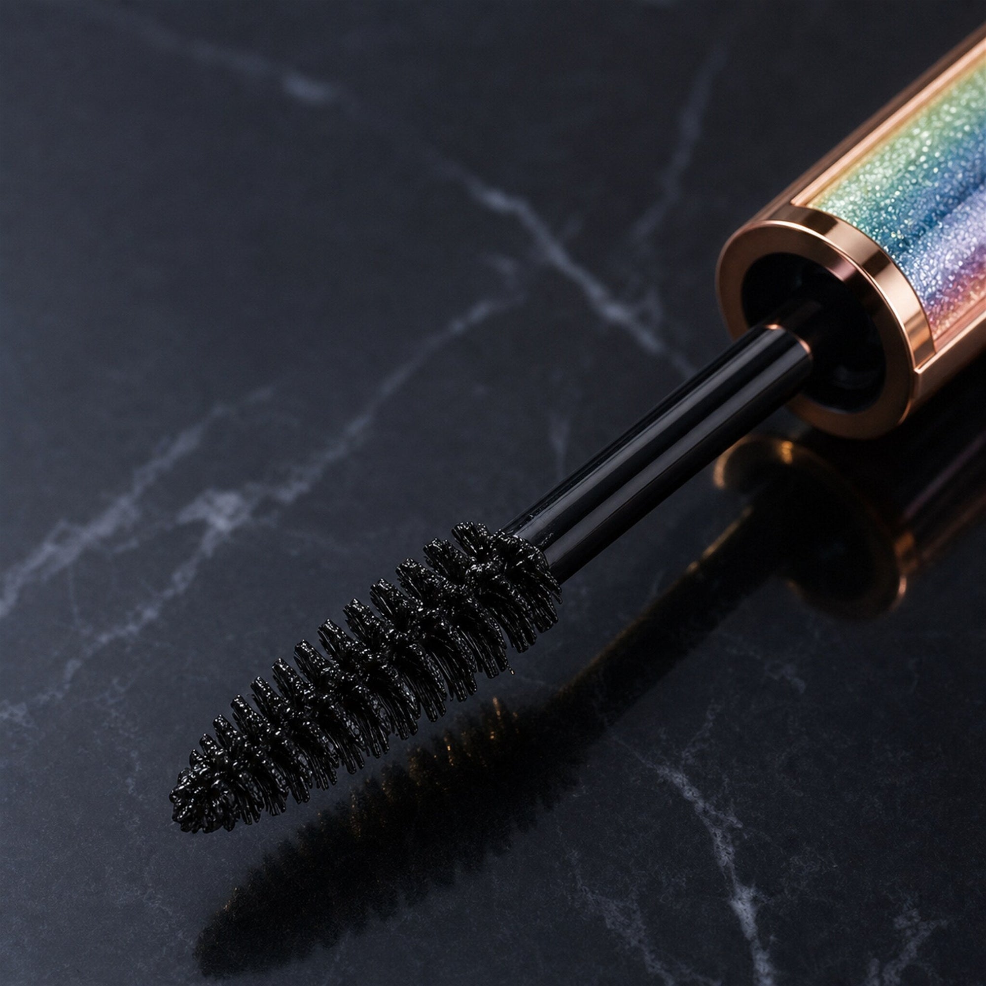 Obsidian Night mascara brush macro with formula
