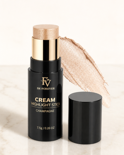 Radiant Crown open stick with creamy swatch
