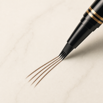 Sacred Arch 4-tip microblading point drawing hair-like strokes