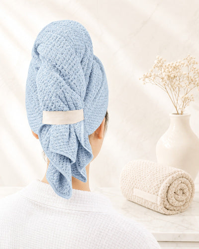 Soft Mantle – Microfiber Hair Towel Wrap