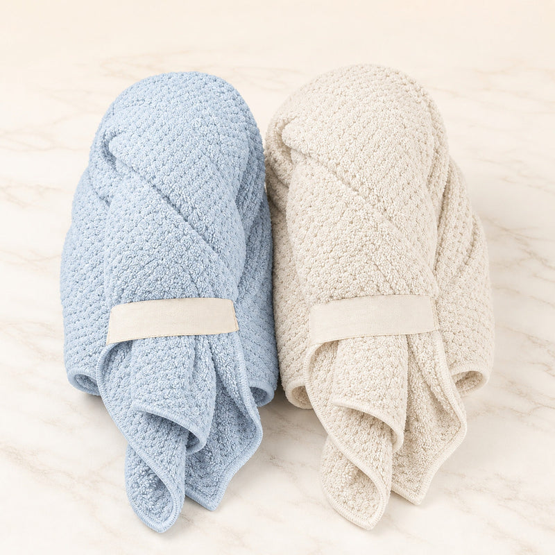 Soft Mantle – Microfiber Hair Towel Wrap