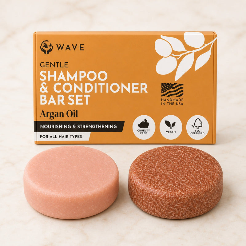 Solid Ground – Shampoo & Conditioner Bar Set